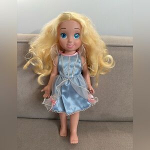 Disney Cinderella Doll with Blue and Pink Dress
